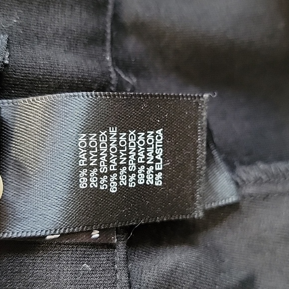 Kenneth Cole Size S Black Pull On Style Pants. Super Comfy! Excellent Used Cond - Picture 3 of 12